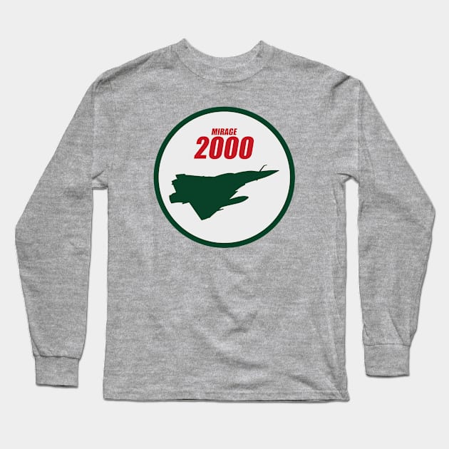 Dassault Mirage 2000 Long Sleeve T-Shirt by Firemission45
